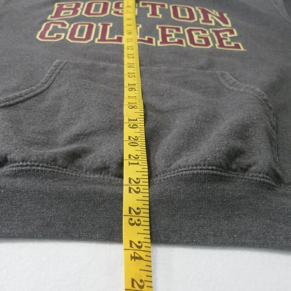 Boston College Gray Champion Hoodie M Pullover Sweatshirt NCAA Sports Eagles